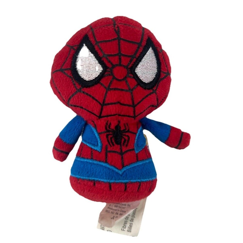 Marvel The Amazing Spider-Man Stuffed Plush Figure Mini Doll Hallmark Itty Bitty
